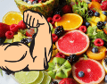 El consumo de fruta es fundamental en el desarrollo de masa muscular. PEXELS / CANVA