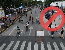 La razón de la prohibición serían por las velocidades que alcanzan estos vehículos, las cuales no están permitidas en esta actividad. EL INFORMADOR / ARCHIVO