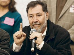 Gerardo Fernández Noroña, Presidente de la Mesa Directiva del Senado. EL INFORMADOR/ Archivo