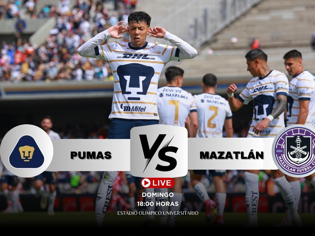 pumas unam vs mazatlán