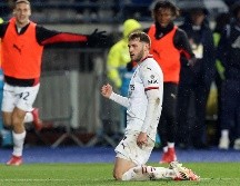 Con el gol anotado por Santiago Giménez este sábado en la Serie A, el mexicano se unió a la lista de elementos que convirtieron gol en su debut en las ligas top de Europa. EFE/ C. GIOVANNINI.