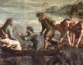 «Jesús le dijo a Simón: “No temas; desde ahora serás pescador de hombres”. Luego llevaron las barcas a tierra y, dejándolo todo, lo siguieron». WIKIMEDIA/«La pesca milagrosa», de Rafael Sanzio