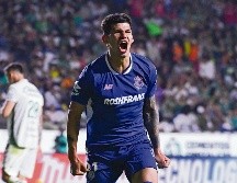 Robert Morales celebra durante el partido de la jornada 6. IMAGO7/D. My