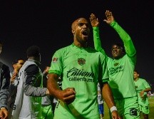 Óscar Estupiñán celebra su gol. IMAGO7/J. Zamora