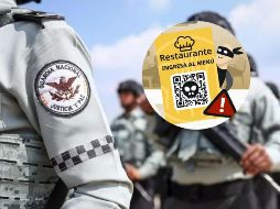 A través de sus canales de difusión, la Guardia Nacional pidió extremar precauciones a la hora de escanear los códigos QR que se encuentran en los restaurantes. EL INFORMADOR / ARCHIVO
