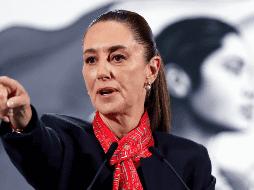 la Presidenta Claudia Sheinbaum expresó que espera el anuncio oficial ante el incremento del 25 % en los aranceles al acero y al aluminio por parte del gobierno de EU. EFE/ M. Guzmán