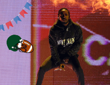 Kendrick Lamar ofreció un gran momento en el Super Bowl 2025. AP / ARCHIVO