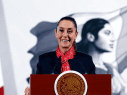 Sheinbaum reafirmó que la meta de su gobierno es reducir la violencia en México, destacando que este proceso también implica frenar la producción y distribución de sustancias ilícitas.EFE/ M. Guzmán