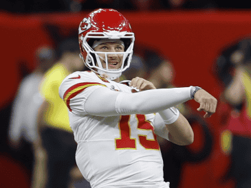 El quarterback de Kansas City Chiefs, Patrick Mahomes. EFE / E. S. Lesser