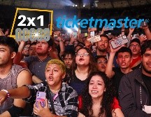 Aprovecha la promoción por la Ocesa Concert Week en Ticketmaster y eTicket. EL INFORMADOR / ARCHIVO