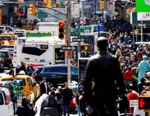Nueva York cerró uno de los más grande campamento de migrantes de la ciudad, un campamento que se encontraba en un antiguo aerodromo. EFE/J. Lane.