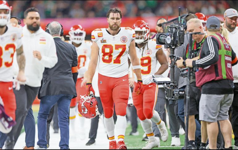 El futuro de Travis Kelce con los Chiefs está en el aire. AFP/J. Squire