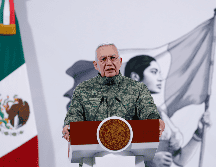 Ricardo Trevilla Trejo, titular de Defensa, precisa que solo se ha ubicado a dos aviones, uno del 31 de enero y el otro el pasado 3 de febrero, pero que han sido en espacio internacional. EFE / M. Guzmán