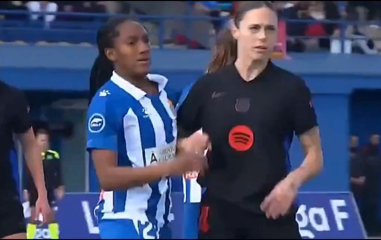 La encargada del futbol femenino del Espanyol, Dolors Ribalta, asegura que el video del partido no permite debate: 