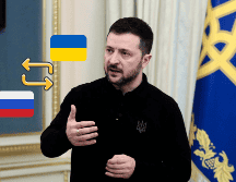El presidente de Ucrania, Volodímir Zelenski, está preparado y dispuesto a toda negociación. EFE/V. Tarasov