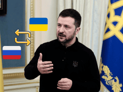 El presidente de Ucrania, Volodímir Zelenski, está preparado y dispuesto a toda negociación. EFE/V. Tarasov