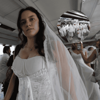 ¿Qué es la violencia vicaria? Mujeres vestidas de novia marchan por esta causa