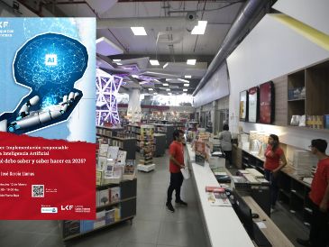 La Librería Carlos Fuentes invita el día de hoy a un taller sobre IA. EL INFORMADOR / ARCHIVO / ESPECIAL / Librería Carlos Fuentes