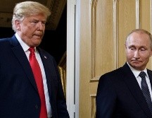 Donald Trump y Vladímir Putin, en una imagen de archivo. AFP / ARCHIVO