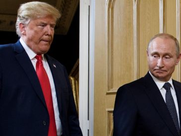 Donald Trump y Vladímir Putin, en una imagen de archivo. AFP / ARCHIVO