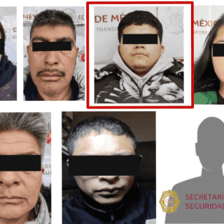 Golpe a "La Unión Tepito"; detienen a "El Coffe" y siete personas más