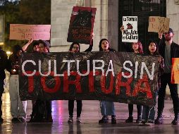 Las protestas continúan, en busca de erradicar las corridas de toros en México. SUN/ARCHIVO