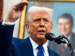 El pasado fin de semana Trump anunció aranceles generalizados de 25% a las importaciones de acero y aluminio. EFE