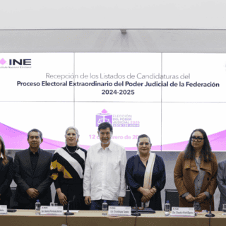 Congreso remite al INE registros de candidaturas de elección judicial