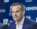 Aaron Boone, mánager de los Yankees de Nueva York. AP/F. Franklin