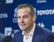 Aaron Boone, mánager de los Yankees de Nueva York. AP/F. Franklin