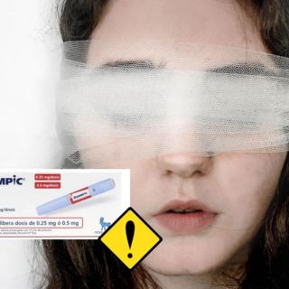 Reportan que Ozempic estaría causando graves problemas de "ceguera"