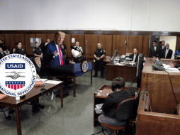 La USAID pidió ayuda a jueces para mantener el bloqueo del despedido masivo querido por Trump en la agencia. EFE/R. Drew/CANVA