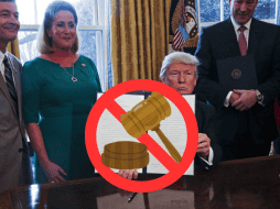 Un juez estadounidense bloqueo temporalmente el decreto firmado por Trump que restringía la afirmación de género para jóvenes. EFE/A. Guerrucci/CANVA.