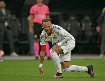 El astro brasileño no ha hecho nada en tres partidos de regreso en Santos. AFP/N. Almeida