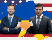Vance y Zelenski acuerdan trabajar para una paz duradera en su primera reunión. The White House/D. Torok/AP Photo/S. Wenig/CANVA.