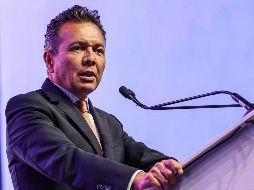 Lemus confió en que el labor de Ricardo Villanueva fortalecerá la colaboración entre la entidad y la federación en materia educativa. EL INFORMADOR/ A. Navarro.