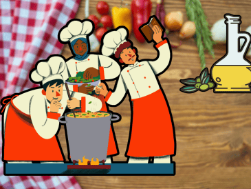 El aceite de oliva es uno de los elementos más utilizado en la cocina. CANVA