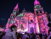 El Festival GDLUZ consta de 42 puntos con diferentes atracciones y actividades que estarán distribuidas entre la Catedral de Guadalajara y la Explanada del Museo Cabañas. EL INFORMADOR/A.NAVARRO