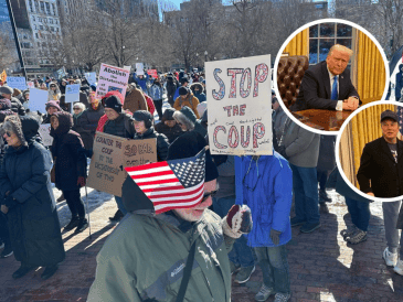 La manifestación logró reunir a más de 100 grupos activistas. X/ @JHall7news/ @elonmusk