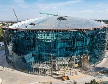Actualmente, la construcción de la Arena Guadalajara se encuentra en un 85% de avance. EL INFORMADOR / A. Navarro