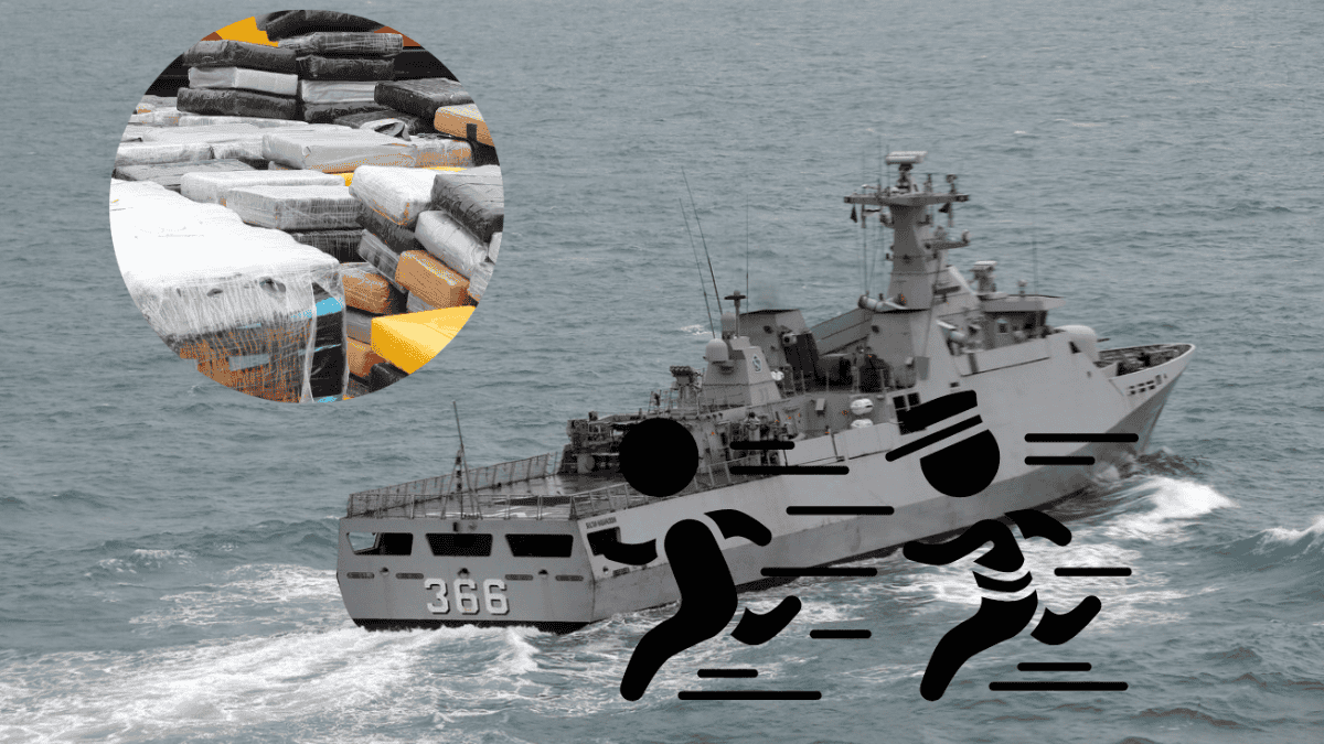 1,7 toneladas de cocaína incautada por la Marina de El Salvador en el  Pacífico | El Informador