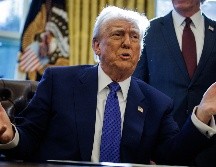 Trump afirmó ayudar a facilitar las liberaciones del acuerdo de alto el fuego. EFE/S. Corum