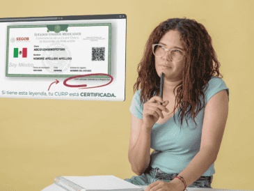 Te compartimos cómo obtener una copia certificada sin importar el CURP que manejes y si esta tiene o no fecha límite para tramitarla. ESPECIAL/ CANVA.