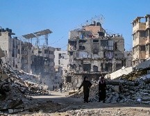 Los países árabes pretenden contrarrestar la propuesta del presidente estadounidense, Donald Trump, de tomar Gaza y expulsar a los gazatíes a países vecinos. EFE / EPA / MOHAMMED SABER