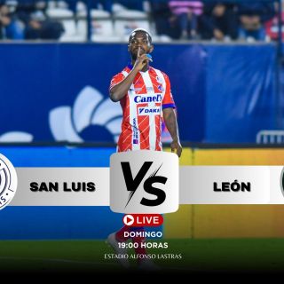 ¿Dónde ver EN VIVO el partido San Luis vs León?
