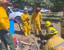 Se capacitaron a 35 bomberos y cinco voluntarios de Tlajomulco, El Salto, Acatlán de Juárez y Jocotepec. ESPECIAL