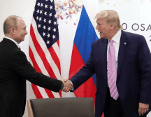 Preguntado por la posibilidad de que la reunión con Putin tenga lugar este mismo mes, Trump respondió: 