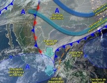 Las autoridades mantienen vigilancia en las regiones afectadas para prevenir afectaciones por inundaciones, deslaves y descenso de temperaturas. X/ @conagua_clima.