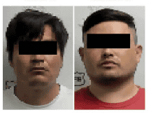 Ante las pruebas reunidas Héctor y Jonathan, de 31 y 31 años de edad, fueron llevados ante el juez, que determinó su vinculación a proceso por el delito de robo calificado. CORTESÍA