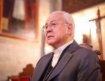 Modificar la Ley de Registro Civil de Jalisco para permitir que los menores de edad puedan cambiar su nombre, su edad y su género en su acta de nacimiento es una aberración, señaló José Francisco Robles Ortega, Cardenal de Guadalajara. EL INFORMADOR / H. Figueroa